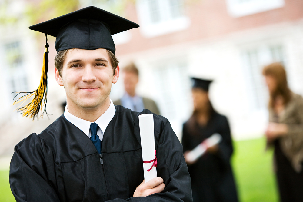 college graduate glad he had a 529 plan